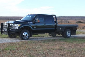 2012 Ford F350 Lariat 4X4 Deweze Bale Bed